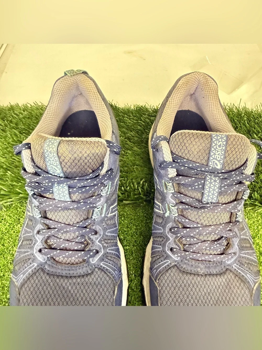 Asics Gel Venture 7 Womens Navy Blue 1012A476 Sz 9